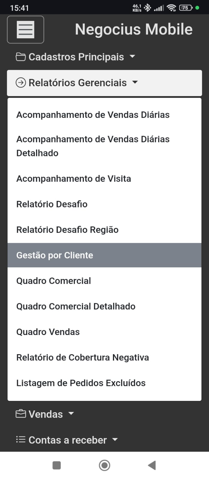 Dropdown 1 Celular
